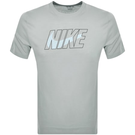 Nike block logo t shirt cheap
